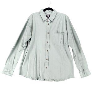 Px Shirt Mens XL Sage Green Long Sleeve Button Up *NWT*